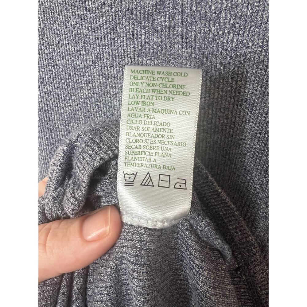 Green Tea Women's Comfortable Ribbed Short Sleeve T-Shirt Shirt Top Size Small S - Picture 7 of 7